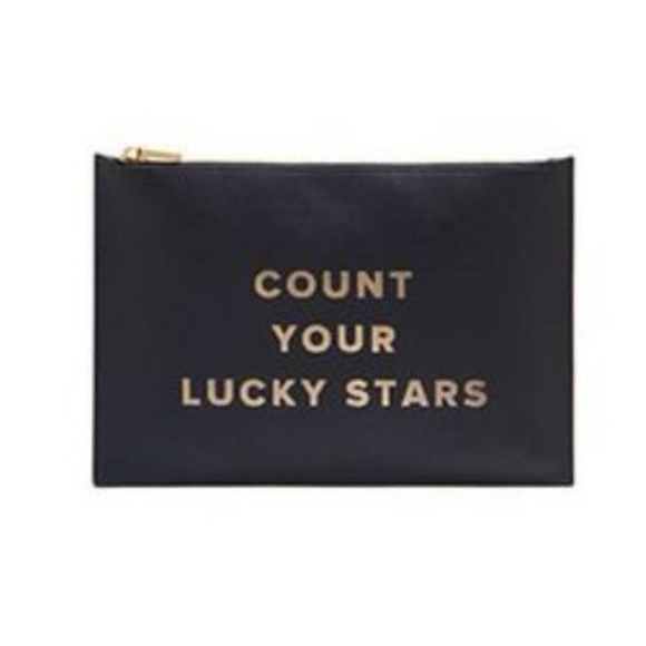 India Hicks Flat Stanley Pouch- Count Your Lucky Stars main image 2